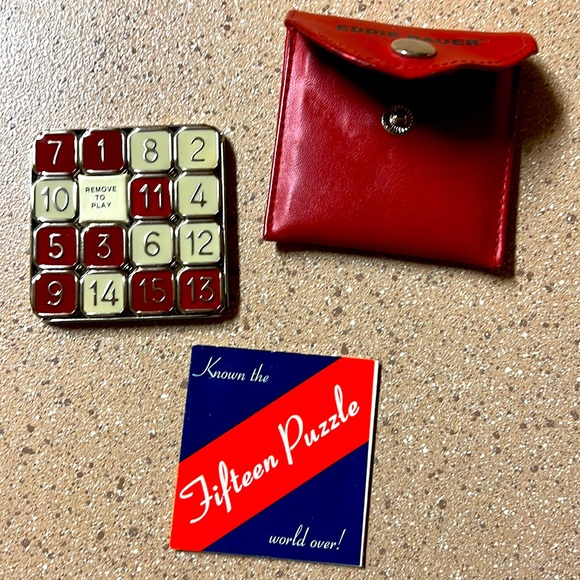 Fifteen Puzzle - Known the World Over! - Eddie Bauer Edition ✨ - Picture 2 of 8